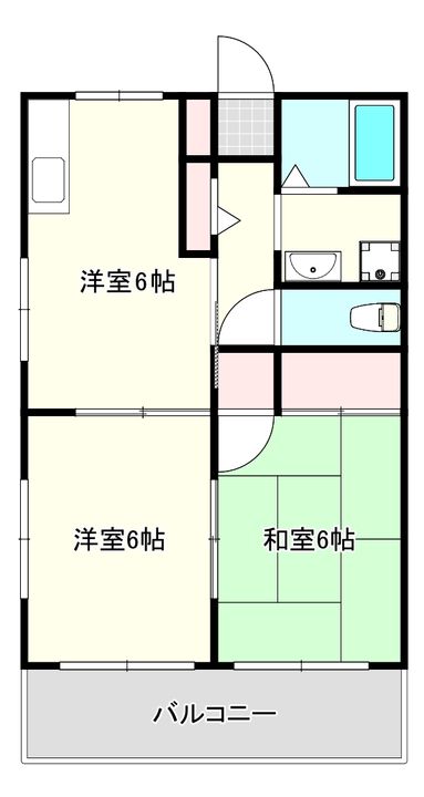 ロワールハイツの間取り