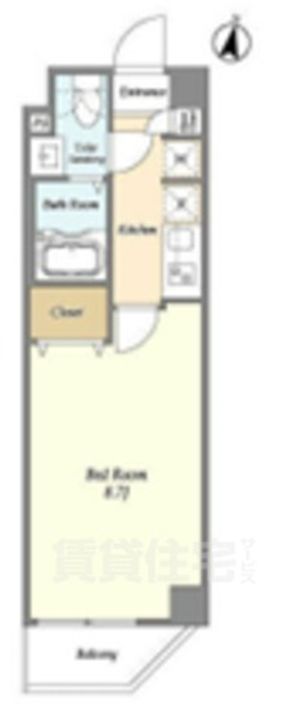 アルファコート青砥4の間取り