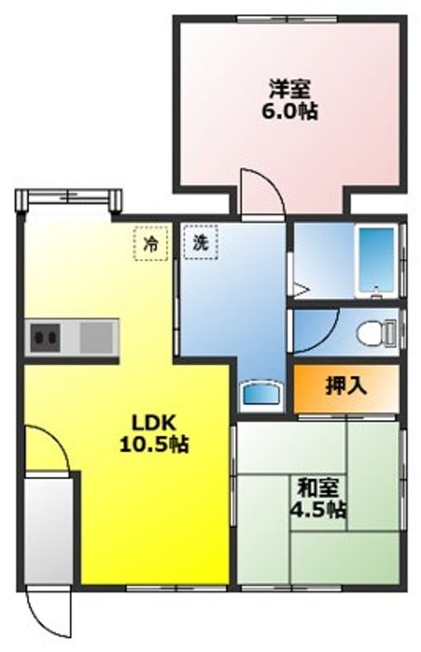 ベイサイドヒルズ浦賀の間取り