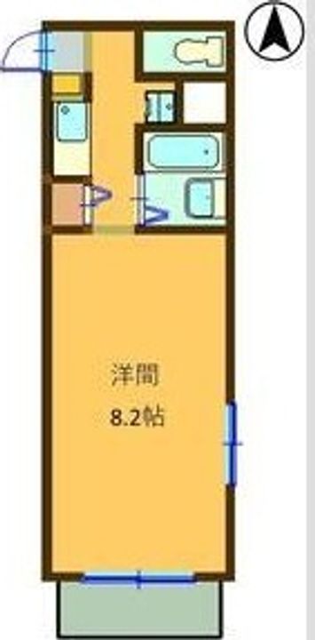 I・S COURTの間取り