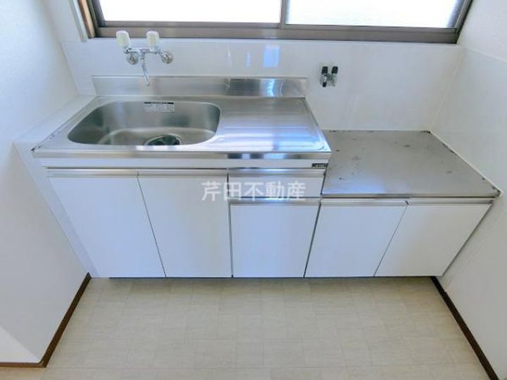 長野県長野市大字稲葉(アパート)の賃貸物件のキッチン