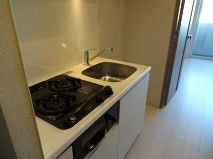 東京都新宿区矢来町(マンション)の賃貸物件のキッチン