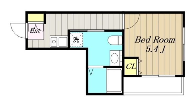 レジデンスウエスト淵野辺の間取り