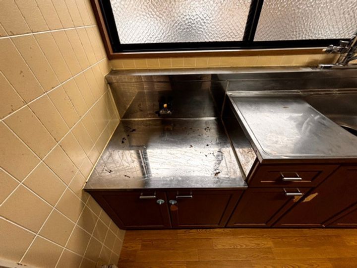 グランデージKM A棟のキッチン