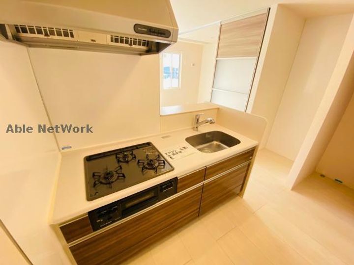 ラフィーネ益城 A棟のキッチン