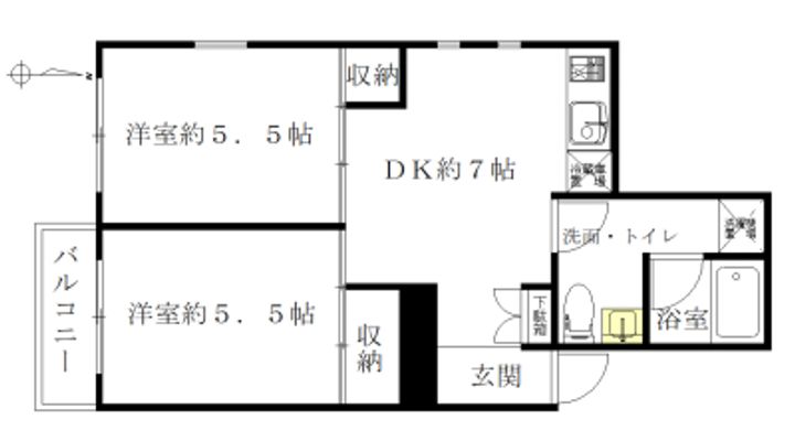 ヴィラ・フィオレンツァの間取り