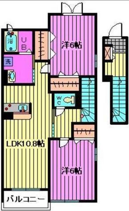 ルミエール東館A棟の間取り