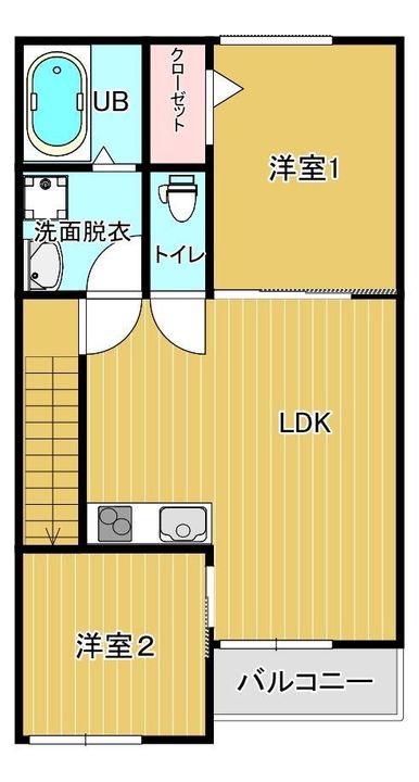 AFC RESIDENCE 三保松原Bの間取り