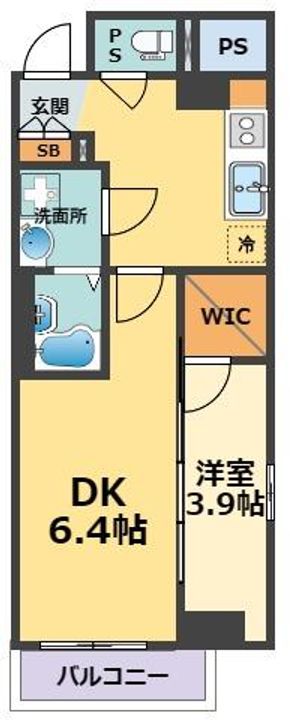 ソルテラス甲子園口クレアストの間取り
