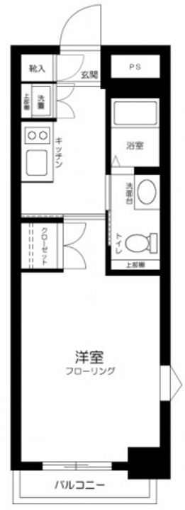東京都杉並区下高井戸1(マンション)の賃貸物件の間取り
