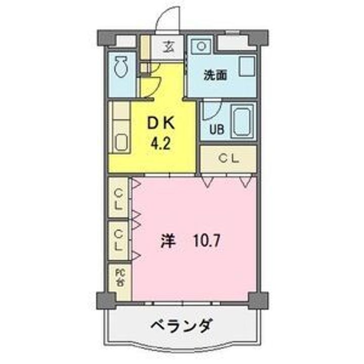 ピュアライフの間取り