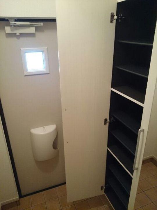 フラワータウン カメリアの玄関