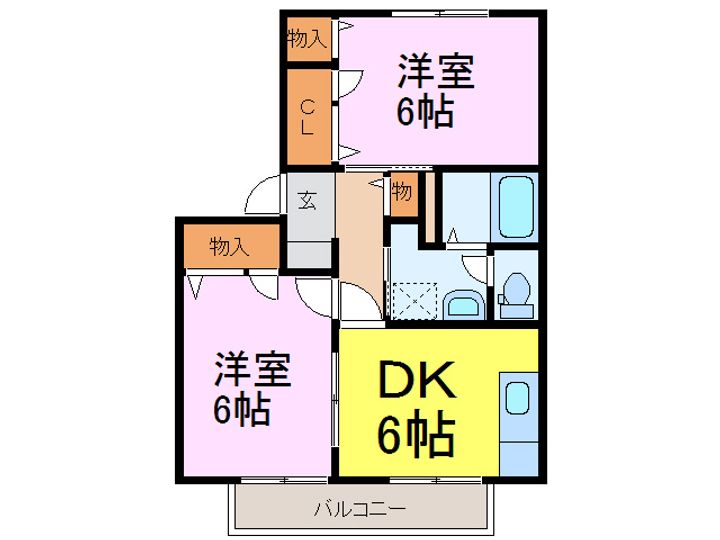 グランデージの間取り