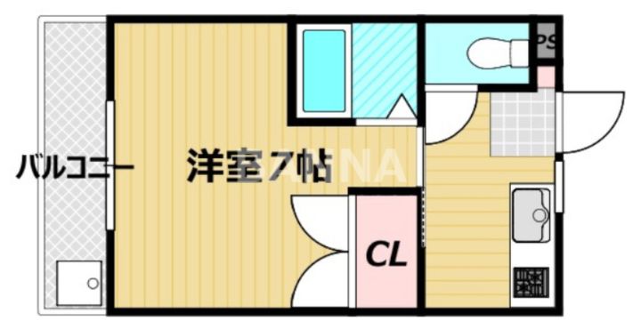 パークプレイス平井II号棟の間取り