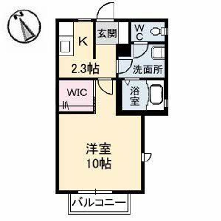 タートルテイルの間取り
