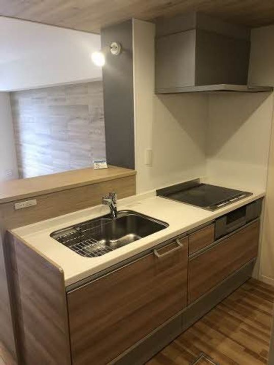 シャーメゾン宇多津 B棟のキッチン