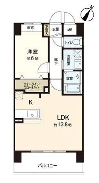 LivrestII〔リブレストツー〕の間取り