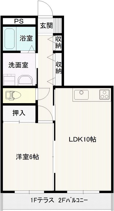 フレグランスの間取り