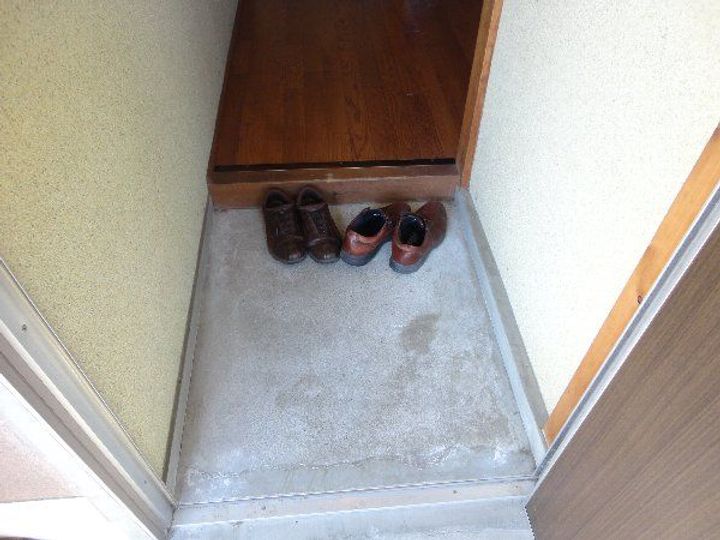 ハイム豊の玄関