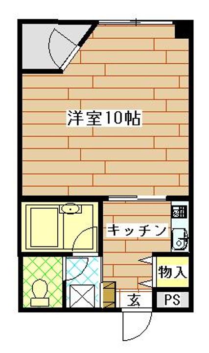 クリスタルガーデンの間取り