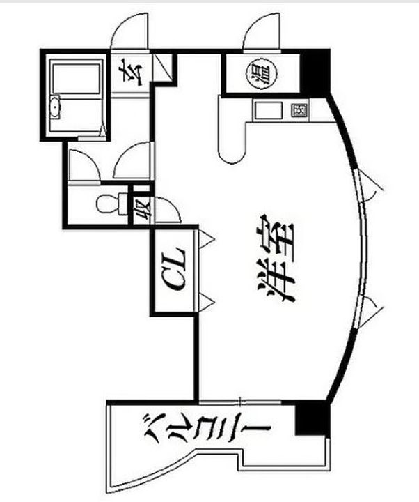 サンパレス21萩丘西の間取り