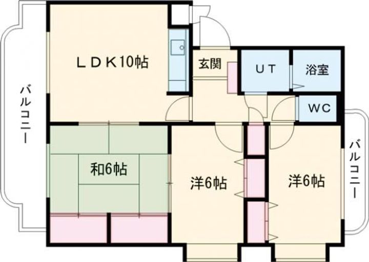 ユーミーローズの間取り