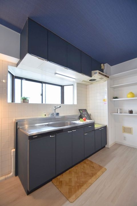 広島県広島市西区庚午南2(マンション)の賃貸物件のキッチン