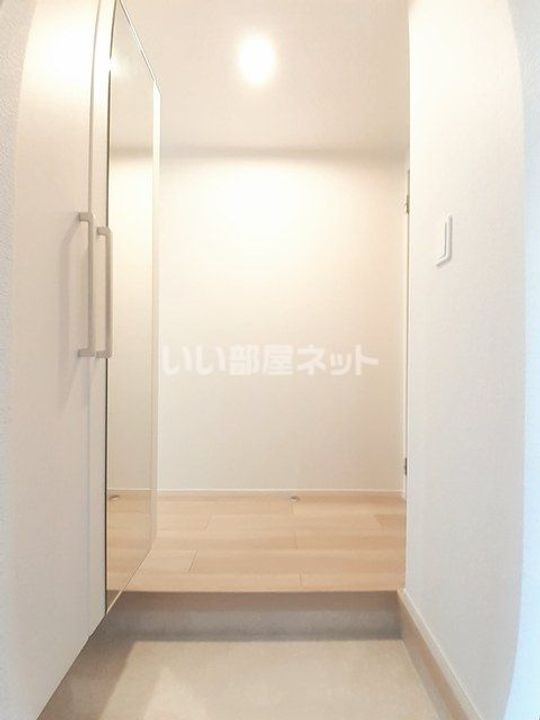大阪府泉佐野市新安松3(アパート)の賃貸物件の玄関