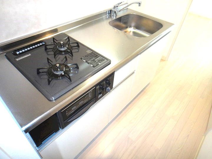 東京都台東区蔵前2(マンション)の賃貸物件のキッチン