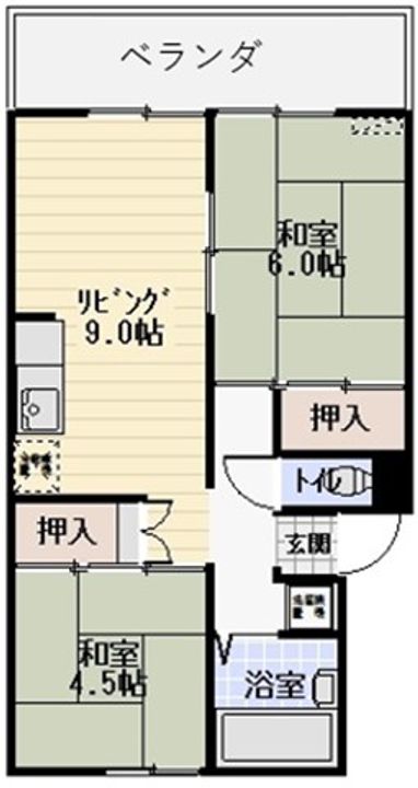 ホワイトプレジールの間取り