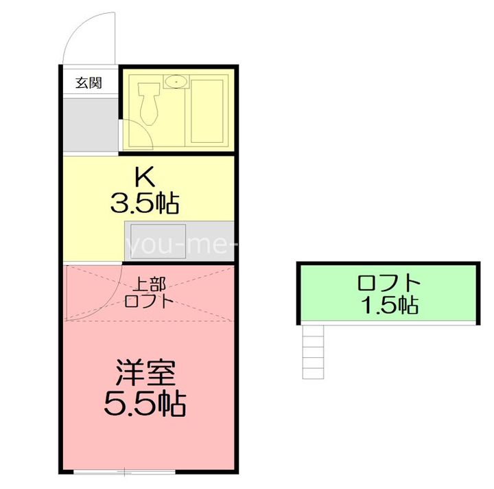 ウィングヴィラの間取り