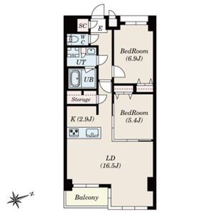 S-RESIDENCE神沢affordの間取り