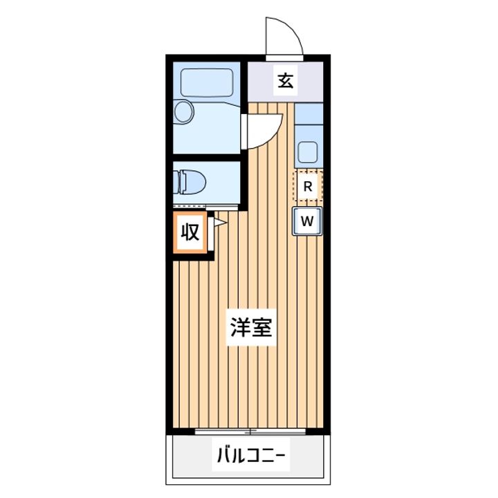 神奈川県川崎市麻生区王禅寺西6(マンション)の賃貸物件の間取り