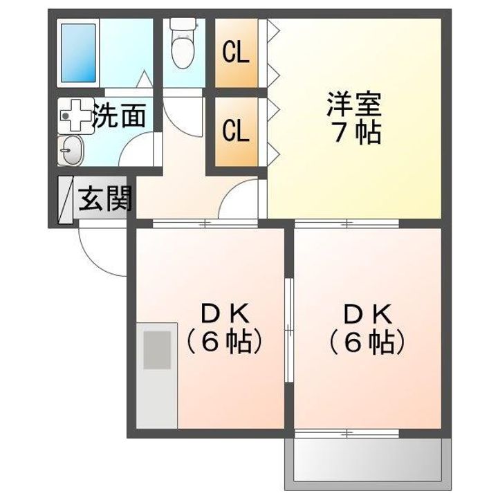 桜ヶ丘マンションの間取り