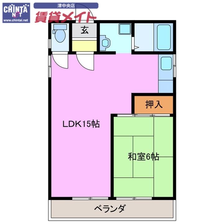 メゾンアルフォートの間取り