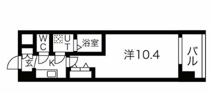THE MUSIC COURTの間取り