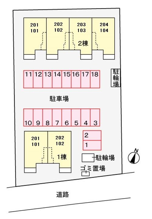 千葉県茂原市大芝3(アパート)の賃貸物件のその他画像