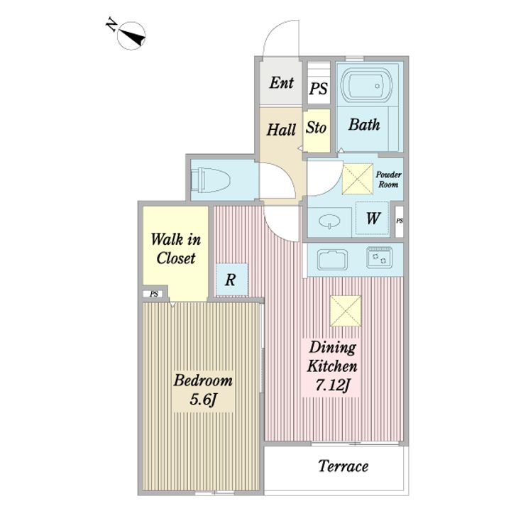 カルテット小豆沢の間取り