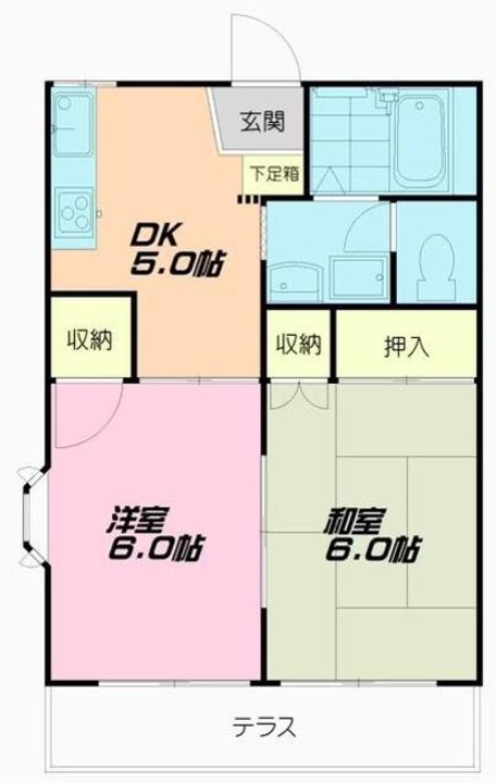 GreenHouse氷川台の間取り