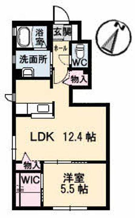 Casa Comodoの間取り