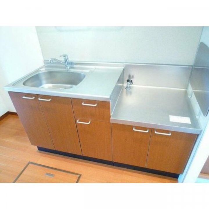 東京都東大和市向原6(アパート)の賃貸物件のキッチン