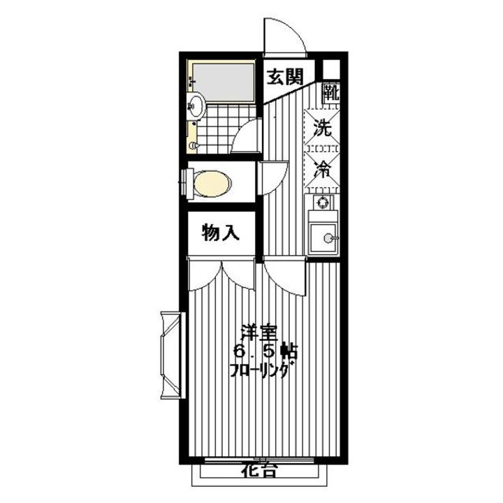 東京都国分寺市富士本1(マンション)の賃貸物件の間取り