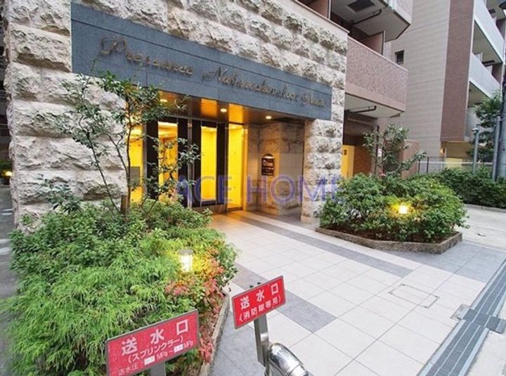 プレサンス中之島公園グラシアの地図