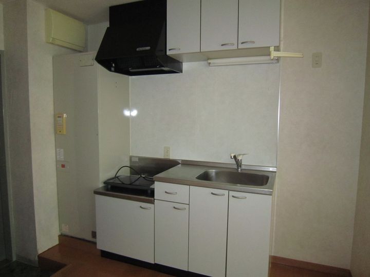 ヴィラ城内のキッチン