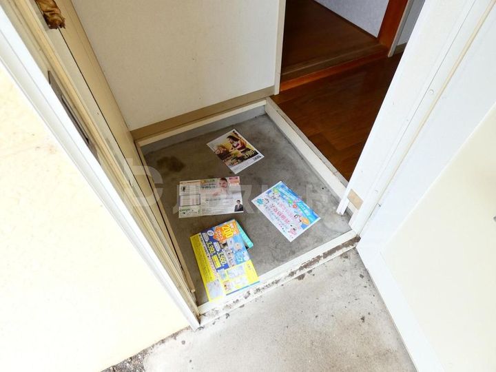 グリーンハイツ皆川の玄関