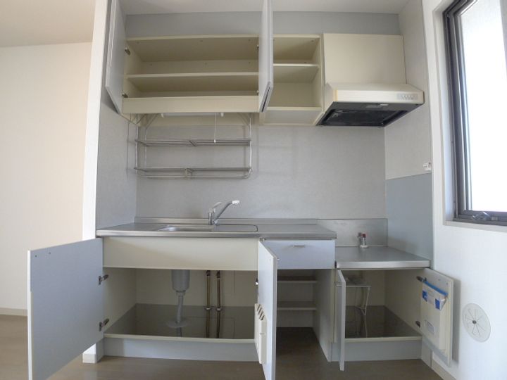 ヒルトップ志朋B棟のキッチン