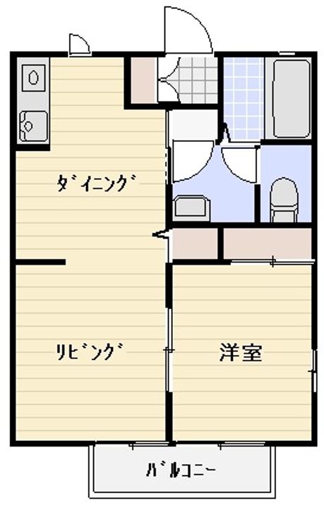ヒルトップ志朋B棟の間取り