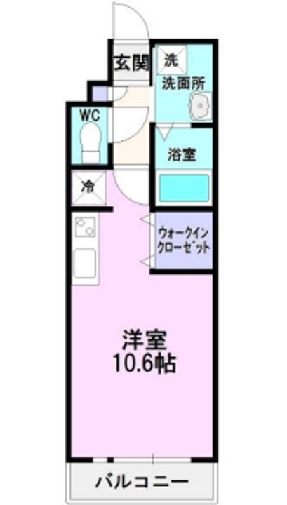 愛知県豊明市前後町鎌ケ須(アパート)の賃貸物件の間取り