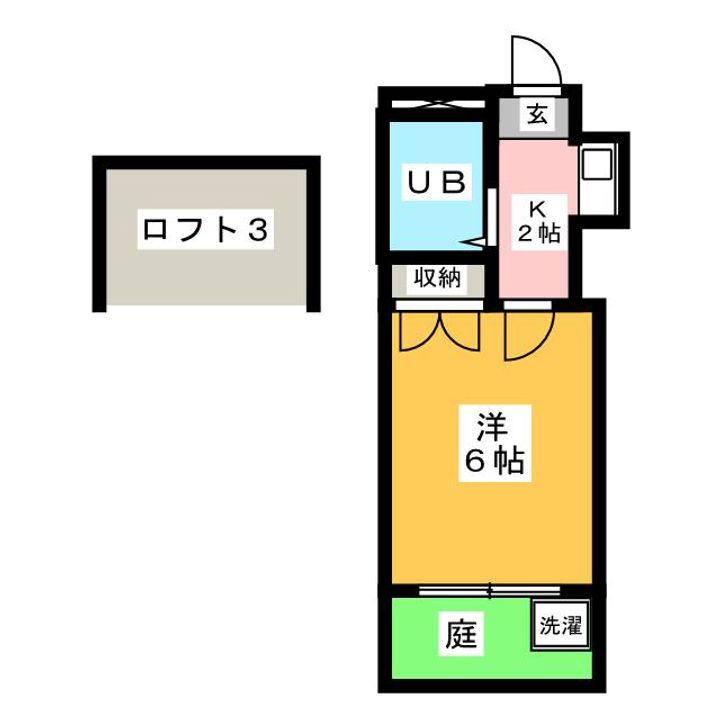 メゾン白龍町の間取り