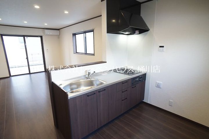 埼玉県桶川市坂田西1(一戸建)の賃貸物件のキッチン